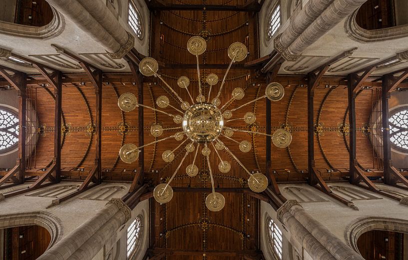Die Decke der Laurens Kirche in Rotterdam von MS Fotografie | Marc van der Stelt