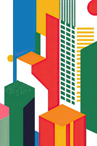 Bauhaus Japandi Abstrait | Japandi