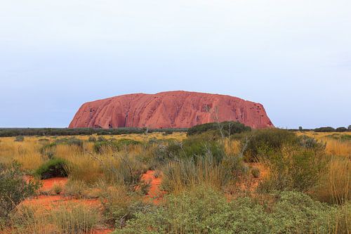 Uluru, of Ayers Rock, Noordelijk Territorium, Australië