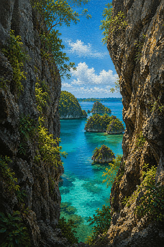 Une fenêtre sur Raja Ampat - Papouasie