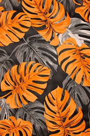 Tropisches Blattmuster von Poster Art Shop