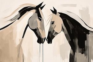 Gothische Paarden Illusies van Karina Brouwer