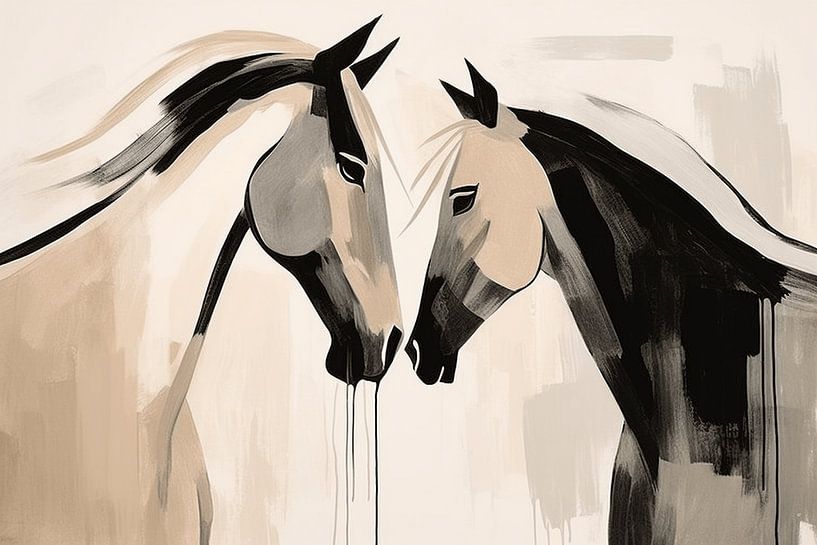 Illusions de chevaux gothiques par Karina Brouwer