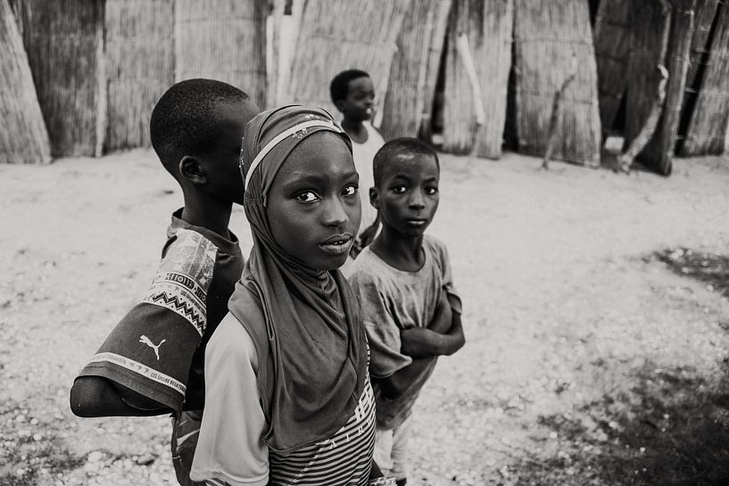 Senegalese children by Elien Van den Brande