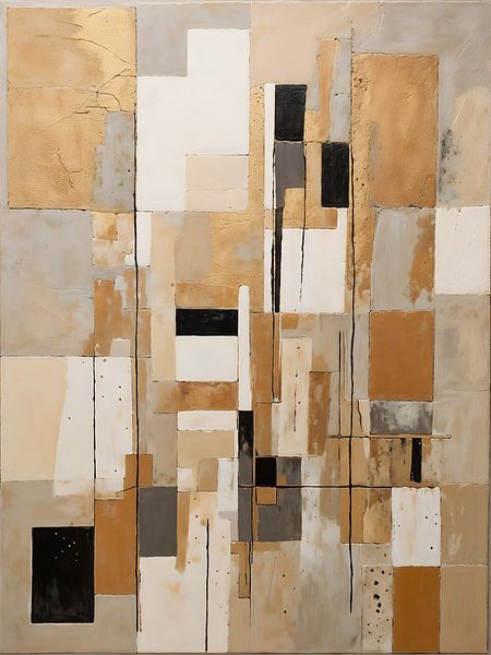 Concrete and Gold 06 von Jack Schoneveld
