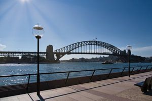 Toller Blick auf die Sydney Harbour Bridge