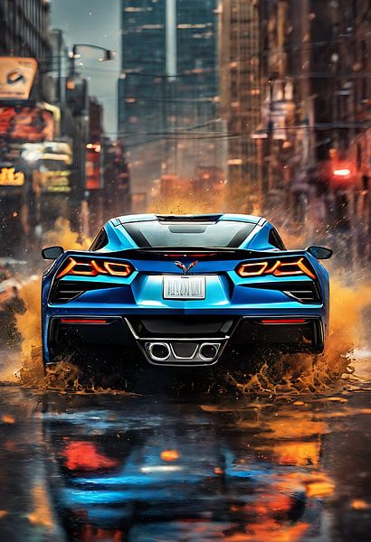 Chevrolet corvette c8 par kevin gorter