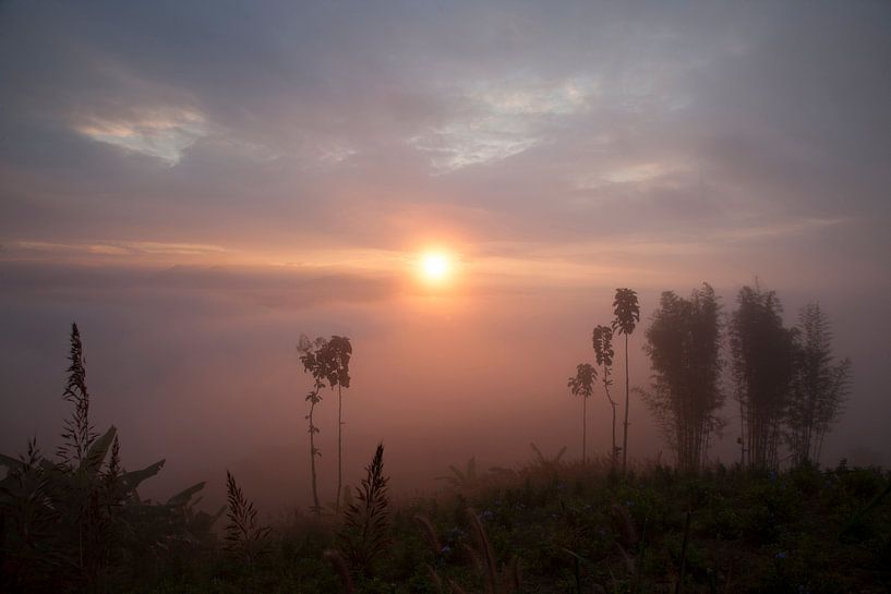 Lever de soleil sur Pai par Hans van Luijk