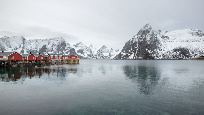 Hamnøy - Noorwegen van Gerald Emming