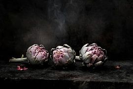 au cœur de l'artichaut sur Franka Poulain