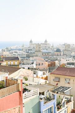Uitzicht over de stad Alicante | Spanje | Kleurrijke huizen | Architectuur