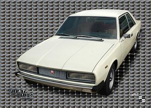 Fiat 130 Coupé with mirror (Originalfarbe)