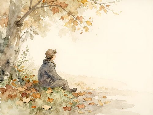 In het stille licht van de herfst