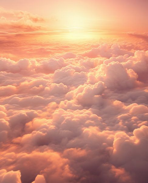 Au-dessus des nuages par fernlichtsicht