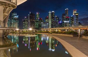 Singapur Architektur von Ilya Korzelius