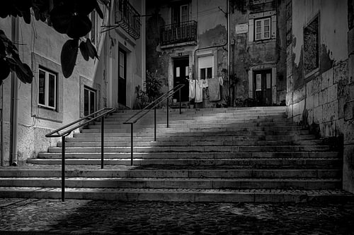 Treppen in Lissabon