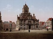 Stadhuis, Delft von Vintage Afbeeldingen Miniaturansicht