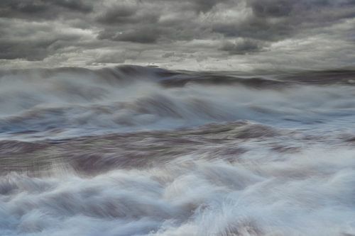 coastal storm with the North Sea by eric van der eijk