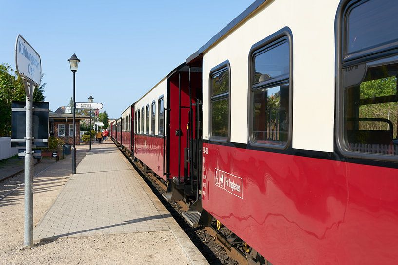 Historic Molli baths railway in Kühlungsborn by Heiko Kueverling