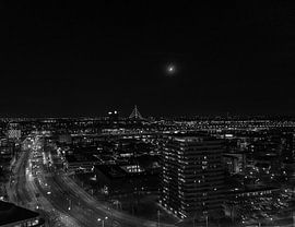 Lopik-Sendemast als größter Weihnachtsbaum der Welt von Bart van Lier