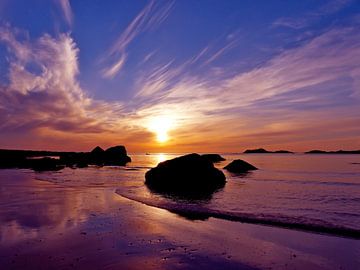 Skandinavischer Sonnenuntergang von Mirakels Kiekje