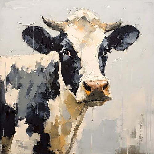 Portrait de vache