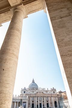 zicht op vaticaan in Rome