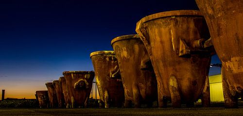 gietijzeren slakkenpannen