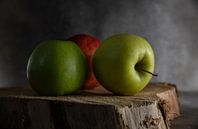Stillleben mit drei Äpfeln von ChrisWillemsen Miniaturansicht