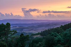 Landschaftsansicht Toskana Italien