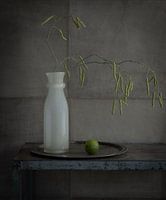 Vase mit Kalk