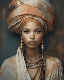 Modernes und schickes Porträt von Carla Van Iersel