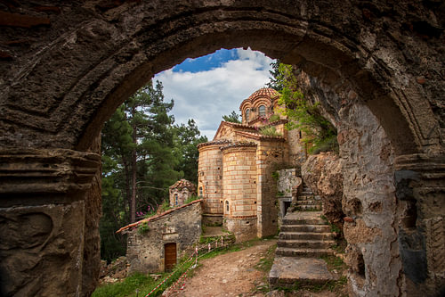Mystras, Greece – An ancient town in the Peloponnese by Antwan Janssen