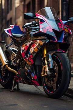 Toile urbaine sur John Dan