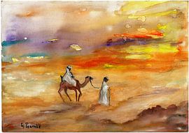 In the desert von Gertrud Premke