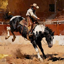 Painted Hoof Thunder sur Johannas Art Creations