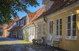 De belles maisons anciennes à Aalborg, au Danemark sur PhotoCluster