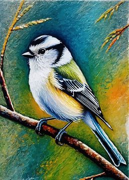 Langstaartmees Vogel van MIROKKU