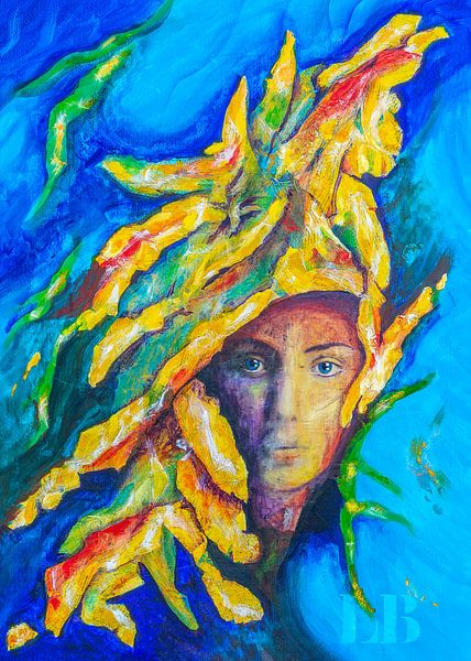 The lady of the lake by Lida Bruinen