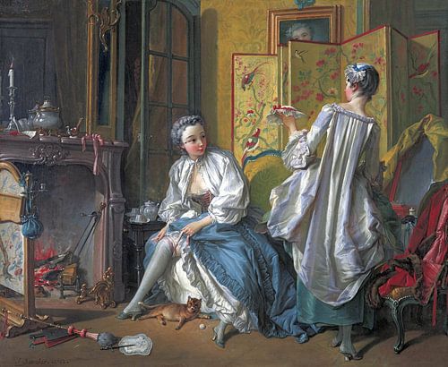 La toilette, François Boucher, 1742
