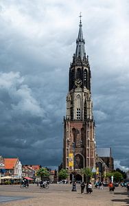 De Nieuwe Kerk van Delft (Nederland) van Werner Lerooy