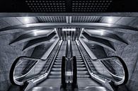 Stairs at Liège Guillemins by Bert Beckers thumbnail