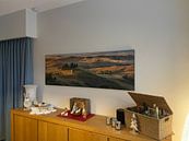 Photo de nos clients: Paysage toscan en Italie avec une belle maison de campagne / ferme par Voss Fine Art Fotografie