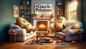 Gemütlicher Leseabend der Couch Potatoes