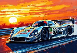 Mercedes-Benz C9 – The Silver Streak of Dusk