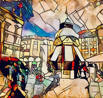 Kandinsky ontmoet Kopenhagen 5 van zam art
