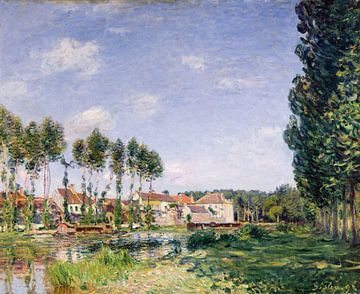 Alfred Sisley,Les rives du Loing