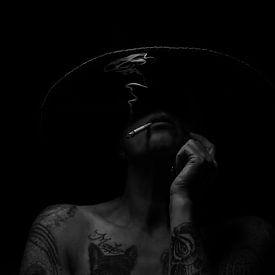 cigarette after by Joerg Keller