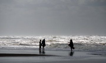 Wind en golven van Hans Heemsbergen