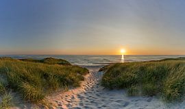 Texel grève de la plage poste 9 poste 12 Bollekamer sur Richard Heerschap Fotografie